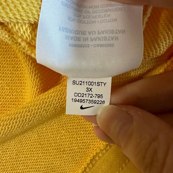 Nike Women's Clash Cropped Heavyweight Tee Shirt 3X - Picture 4 of 8